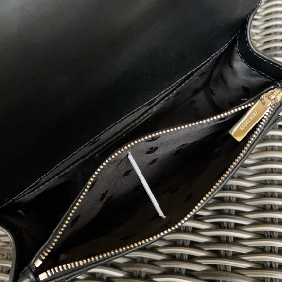 Kate Spade NY remi graphic leopard print pattern flap chain crossbody - Picture 10 of 16